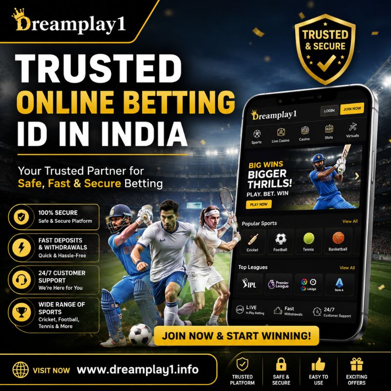 Choose Dreamplay1 for a Trusted Online Betting ID in India
